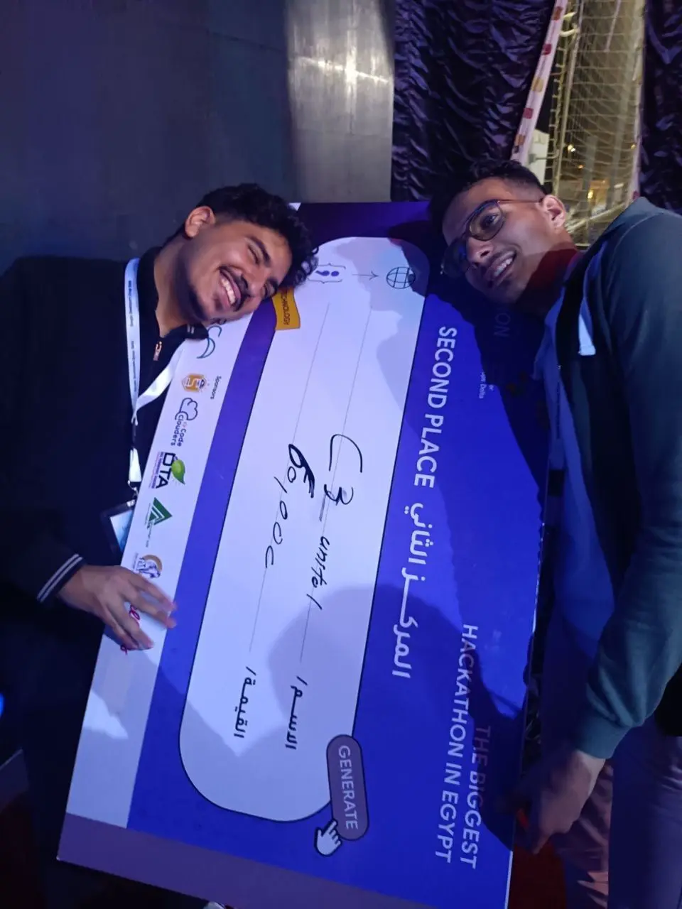 Winning 2nd Place in GDG Delta event photo 3